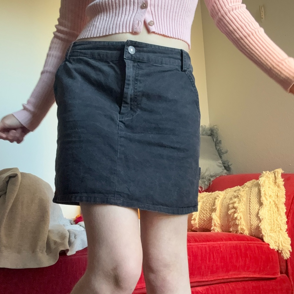 Black Mini Skirt - Picture 2 of 2
